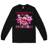 Black iam dreaming of a christmas Long Sleeve Tee - CowGirlArtShop