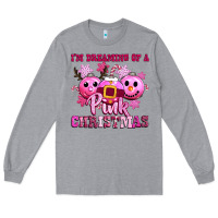 Heather Grey iam dreaming of a christmas Long Sleeve Tee - CowGirlArtShop