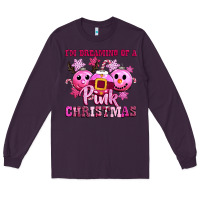 Plum iam dreaming of a christmas Long Sleeve Tee - CowGirlArtShop