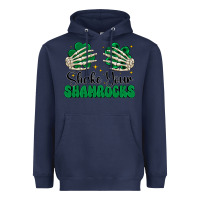 Navy shake your shamrocks Heavyweight Hoodie - CowhideDigitalArt
