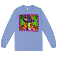 Colony Blue bad witch vibes Long Sleeve Tee - Jasminsmagicworld