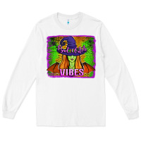 White bad witch vibes Long Sleeve Tee - Jasminsmagicworld