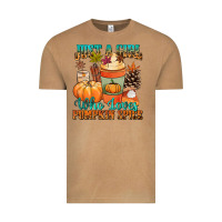 Vintage Camel Just a girl who loves pumpkin spice Vintage Tee - NancyCooperArtShop