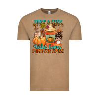Vintage Coffee Just a girl who loves pumpkin spice Vintage Tee - NancyCooperArtShop
