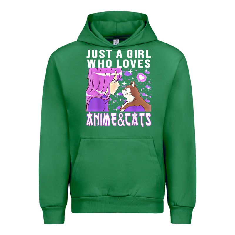 Anime Cat Anime Stuff Urban Hoodie by lanVoArt | Teevron