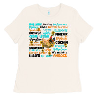 Bone chicken typography Ladies Tee - Artiststas
