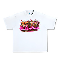 White be my valentine Urban Heavy Tee - HowdyJamesFarm