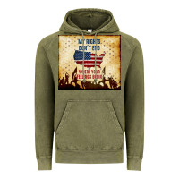Vintage Olive my rights don't end Vintage Hoodie - TumblerDesignByShophia