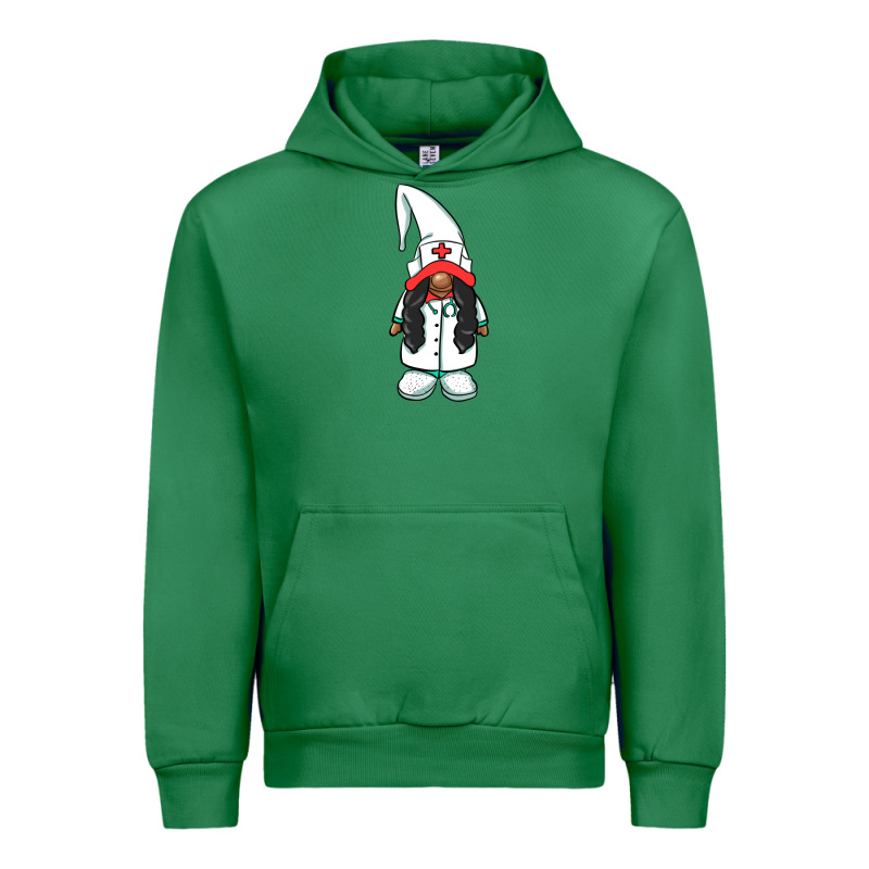African American Nurse Gnome Urban Hoodie by BarkalooDesign | Teevron