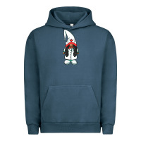 Pigment Midnight Navy african american nurse gnome Urban Hoodie - BarkalooDesign