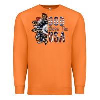 Carrot god bless the usa Premium Sweatshirt - SublimationCraftShop