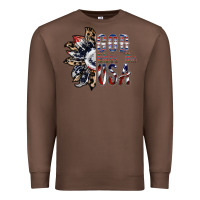 Chestnut god bless the usa Premium Sweatshirt - SublimationCraftShop