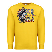 Lemon god bless the usa Premium Sweatshirt - SublimationCraftShop