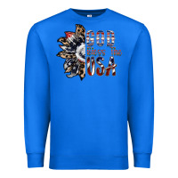 True Royal god bless the usa Premium Sweatshirt - SublimationCraftShop