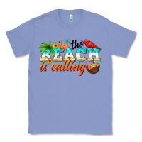 Colony Blue the beach is calling Classic Tee - NancyCooperArtShop