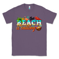 Lavender the beach is calling Classic Tee - NancyCooperArtShop
