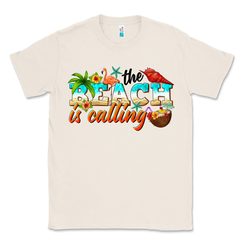 The Beach Is Calling Classic Tee by NancyCooperArtShop | Teevron