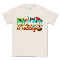 Natural the beach is calling Classic Tee - NancyCooperArtShop