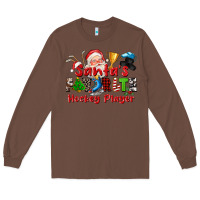 Chestnut santas favorite hockey player Long Sleeve Tee - CowGirlArtShop