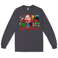 Smoke santas favorite hockey player Long Sleeve Tee - CowGirlArtShop