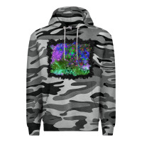 Slate Camo halloween skull and leopard background Premium Hoodie - BundleAndBundleShop