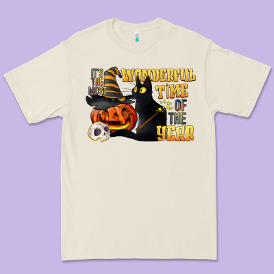 Wonderful Time Of The Year Halloween Premium Tee Designed By Lillyallendesigns
