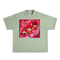Oil Green gnomies with food elements tumbler hjf Urban Heavy Tee - HowdyJamesFarm