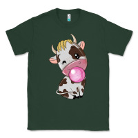 Sports Green cute cow Classic Tee - texasbilliewilder