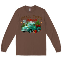 Chestnut small town christmas Long Sleeve Tee - CowGirlArtShop