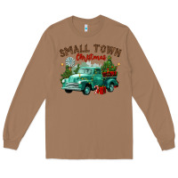 Toasted Coconut small town christmas Long Sleeve Tee - CowGirlArtShop