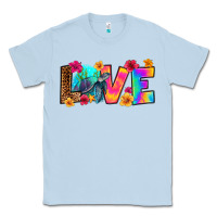 Dusty Blue turtle love Classic Tee - RanaPortraitStore