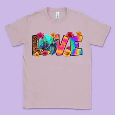 Turtle Love Classic Tee Designed By Ranaportraitstore