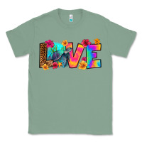 Sage turtle love Classic Tee - RanaPortraitStore