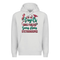Dove Grey not all angels have wings some have stethoscopes Premium Hoodie - RanaPortraitStore