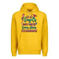 Lemon not all angels have wings some have stethoscopes Premium Hoodie - RanaPortraitStore