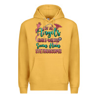 Mustard not all angels have wings some have stethoscopes Premium Hoodie - RanaPortraitStore