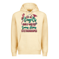 Pina Colada not all angels have wings some have stethoscopes Premium Hoodie - RanaPortraitStore