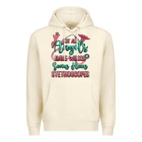 Sandshell not all angels have wings some have stethoscopes Premium Hoodie - RanaPortraitStore