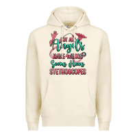 Tofu not all angels have wings some have stethoscopes Premium Hoodie - RanaPortraitStore