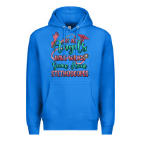 True Royal not all angels have wings some have stethoscopes Premium Hoodie - RanaPortraitStore