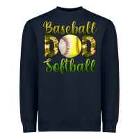Navy Baseball Dad Softball Heavyweight Sweatshirt - BundleAndBundleShop