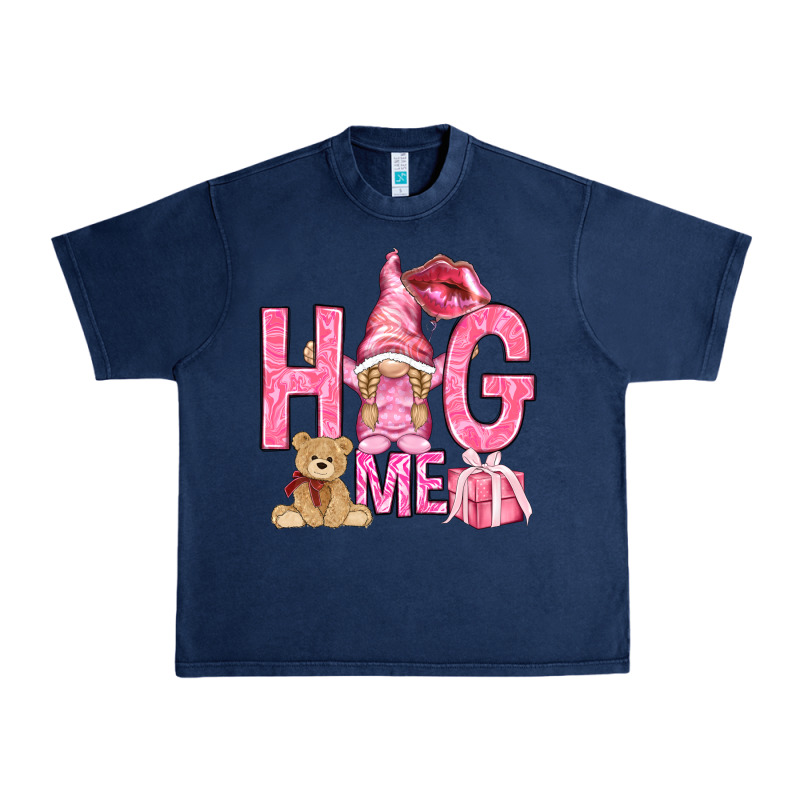 Hug Me With Gnome Hjf Urban Heavy Tee by HowdyJamesFarm | Teevron