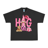 Pigment Black hug me with gnome hjf Urban Heavy Tee - HowdyJamesFarm