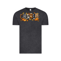 Vintage Black Personalized Fall Autumn Vintage Tee - NancyCooperArtShop