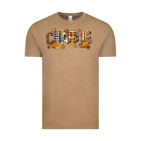 Vintage Coffee Personalized Fall Autumn Vintage Tee - NancyCooperArtShop