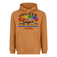 Meerkat wishing all of the homophobes uncomfortable month Heavyweight Hoodie - Artiststas