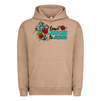 Pigment Burro leave judgin to jesus Urban Hoodie - BarkalooDesign