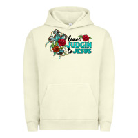 Pigment Pistachio leave judgin to jesus Urban Hoodie - BarkalooDesign