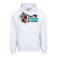 White leave judgin to jesus Urban Hoodie - BarkalooDesign