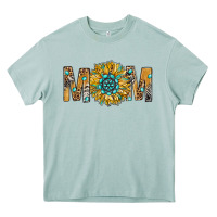 Arona Western Mom With Gemstone And Sunflower Heavy Core Tee - BundleAndBundleShop